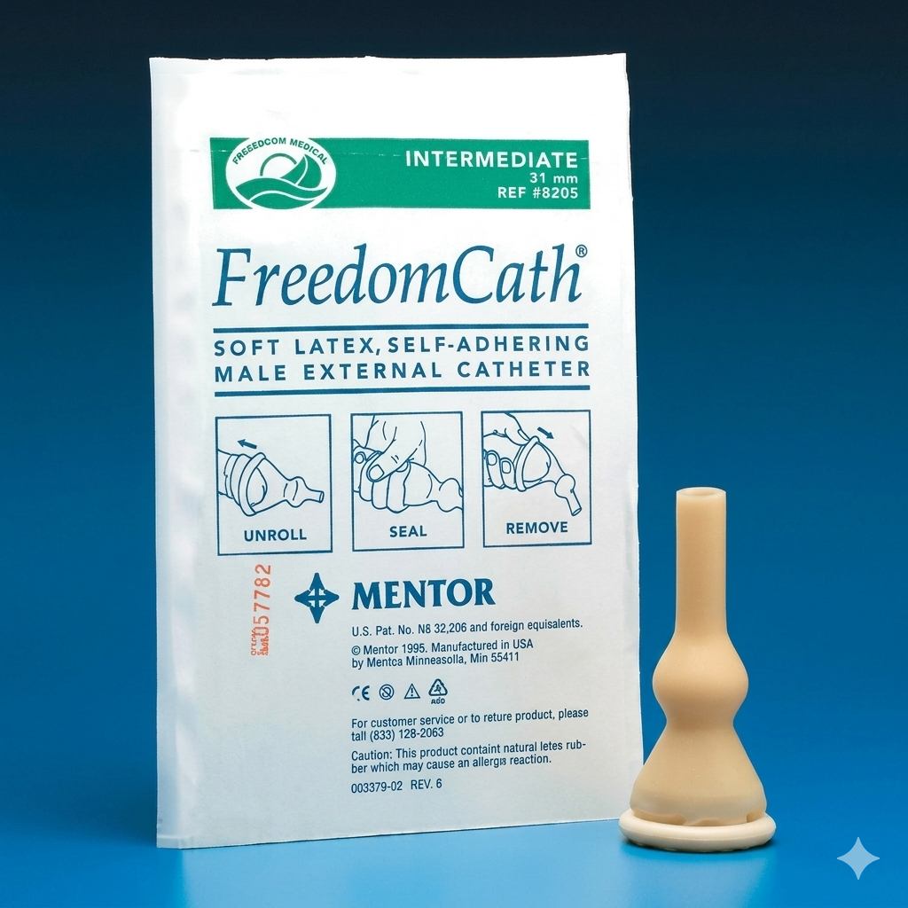 Freedom Male External Catheter Mentor Lg Bx/30