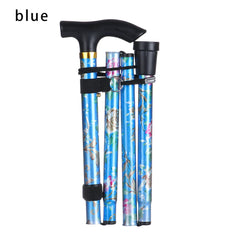 Telescopic Folding Walking Cane | Collapsible Hiking & Mobility Support Stick