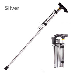 Telescopic Folding Walking Cane | Collapsible Hiking & Mobility Support Stick
