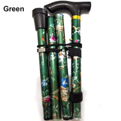 Telescopic Folding Walking Cane | Collapsible Hiking & Mobility Support Stick