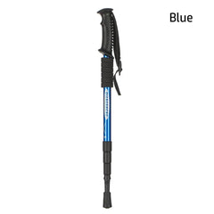 Telescopic Folding Walking Cane | Collapsible Hiking & Mobility Support Stick