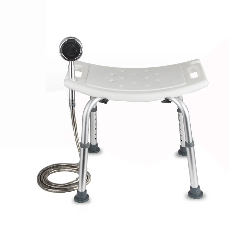 adjustable medical bath chair for the elderly non slip pregnant disabled bathroom shower stool toilet seat bench taburete ducha