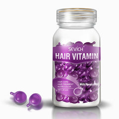 Sevich 3PCS/SET Keratin Complex Oil Hair Vitamin Capsule Set Moroccan Hair Care Oil Smooth Repair Damaged Hair Treatment Serum