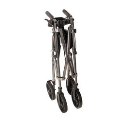Wonder Rollator Plus with 8" Wheels - Lightweight & Durable Mobility Aid for Comfort & Stability. Ideal for Indoor & Outdoor Use. Easy to Maneuver & Fold.