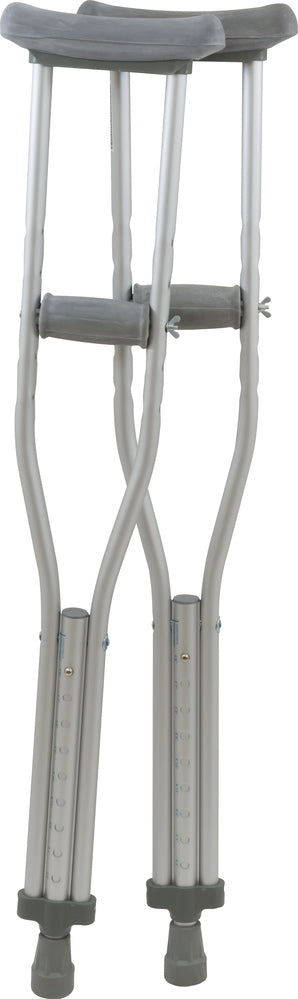 Muletas axilares de aluminio ProBasics (para jóvenes, 1,48 m - 1,57 m)