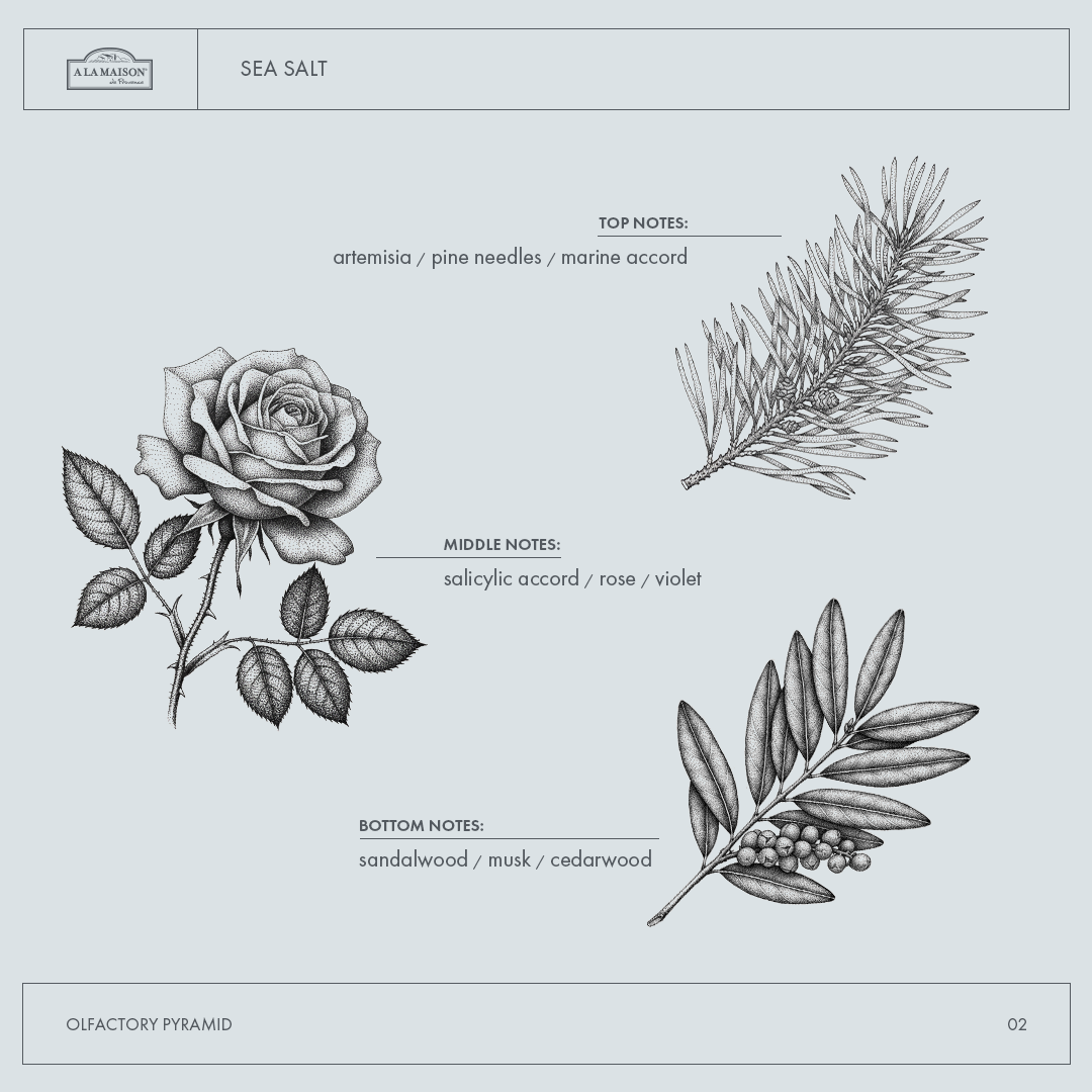 a la maison deodorant fresh sea salt 2 4 oz