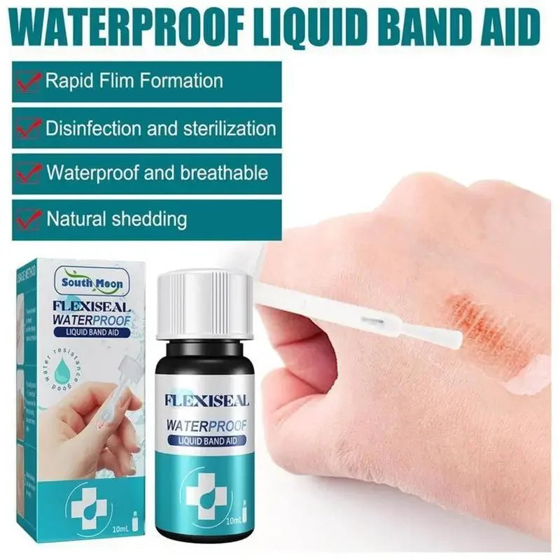 breathable and waterproof wound healing gel liquid bandage wound patch liquid band aid spray wound hemostatic glue 1