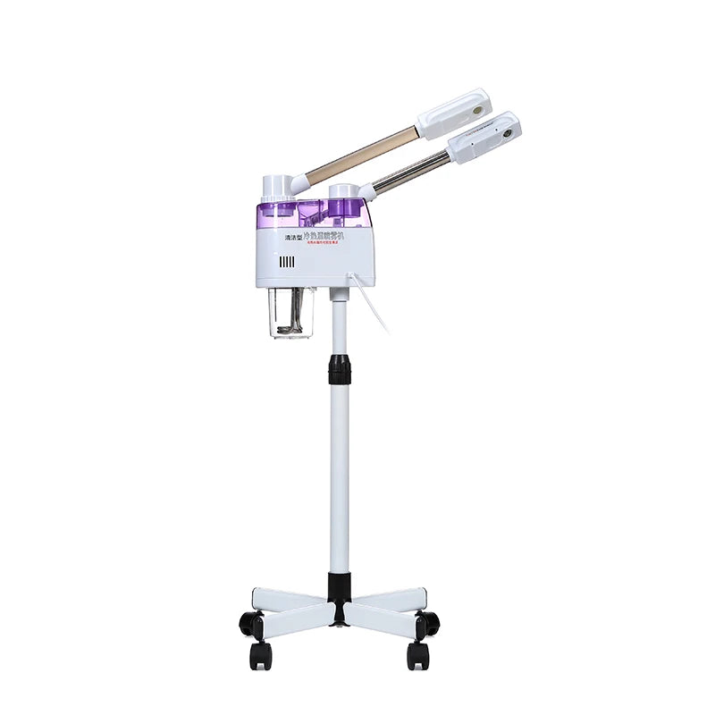 2 in 1 hot and cold nano mist facial sprayer ozone face steam machine sauna facial steamer spa