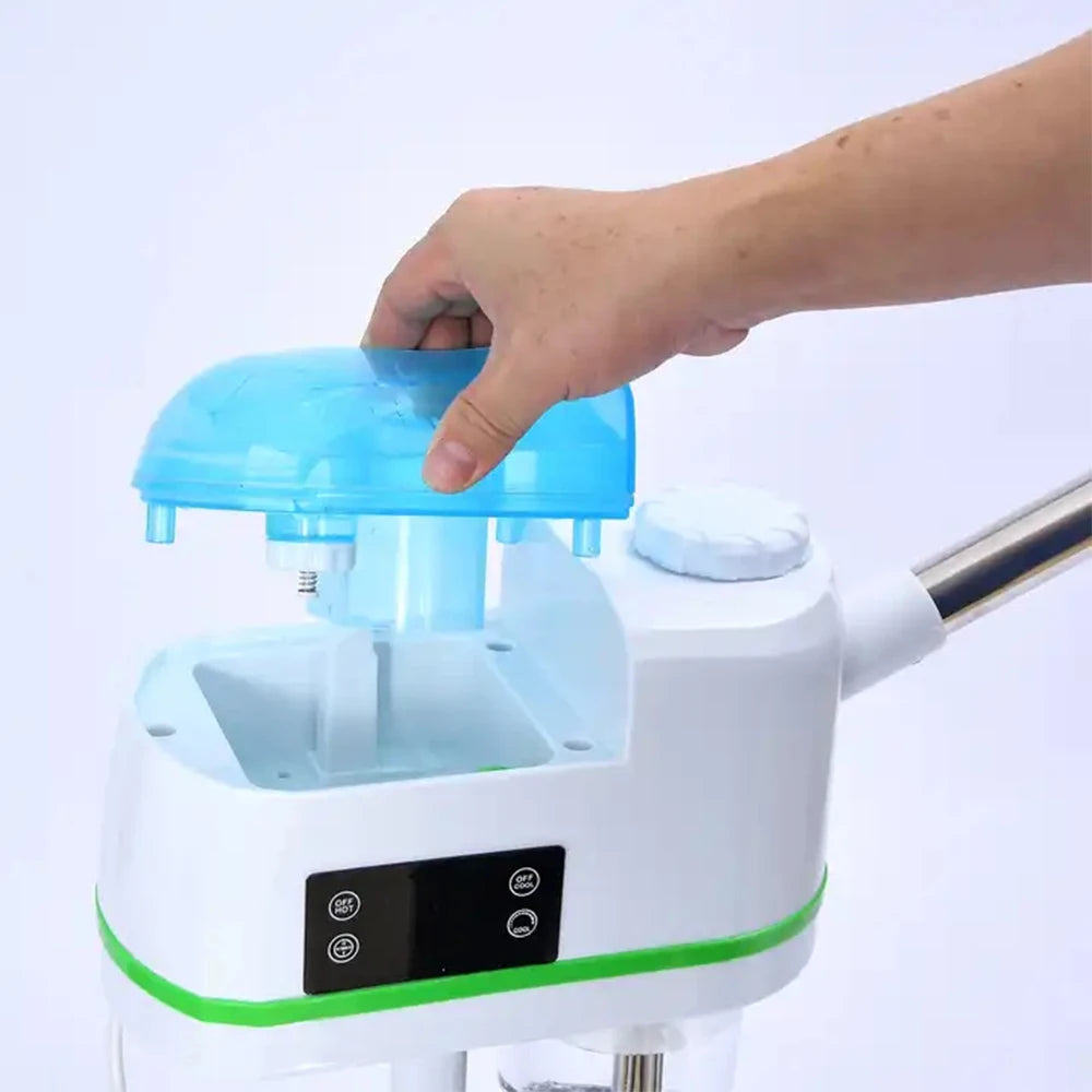 skin care whitening nano hot facial steamer warm mist ion steaner for face deep cleaning vaporizer ozone salon home spa sprayer