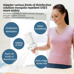 air humidifier nano steam blue light human body induction rechargeable portable beauty instrument disinfection machine 500ml