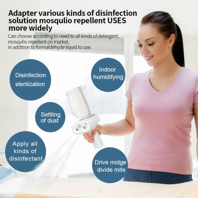 air humidifier nano steam blue light human body induction rechargeable portable beauty instrument disinfection machine 500ml