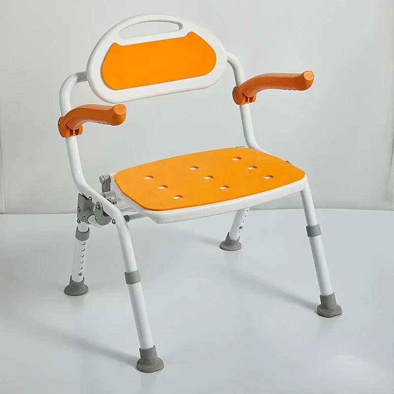 Collapsible Bath Stool Japanese AntiRollover NonSlip Chair for Elderly and Pregnant Safe Bathing Comfort Compact and Secure