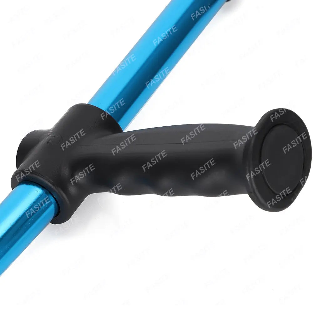 portable folding walking stick adjustable telescopic underarm cane crutch for seniors disabled trekking hiking poles canes care