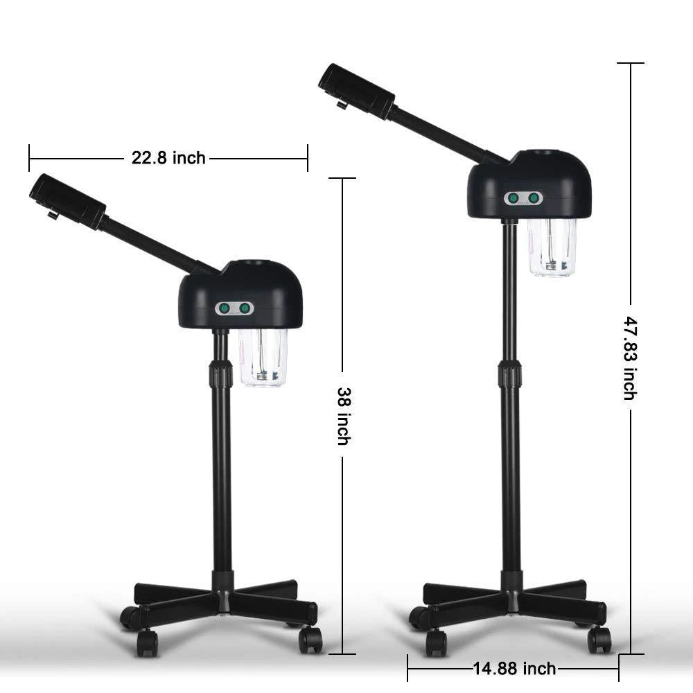 ozone hot facial steamer warm mist humidifier with for face deep cleaning vaporizer skin care whitening salon home spa sprayer