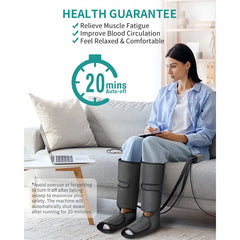 nekteck foot legs air compression massager calf wraps massage for blood circulation and relaxation physical massage boot