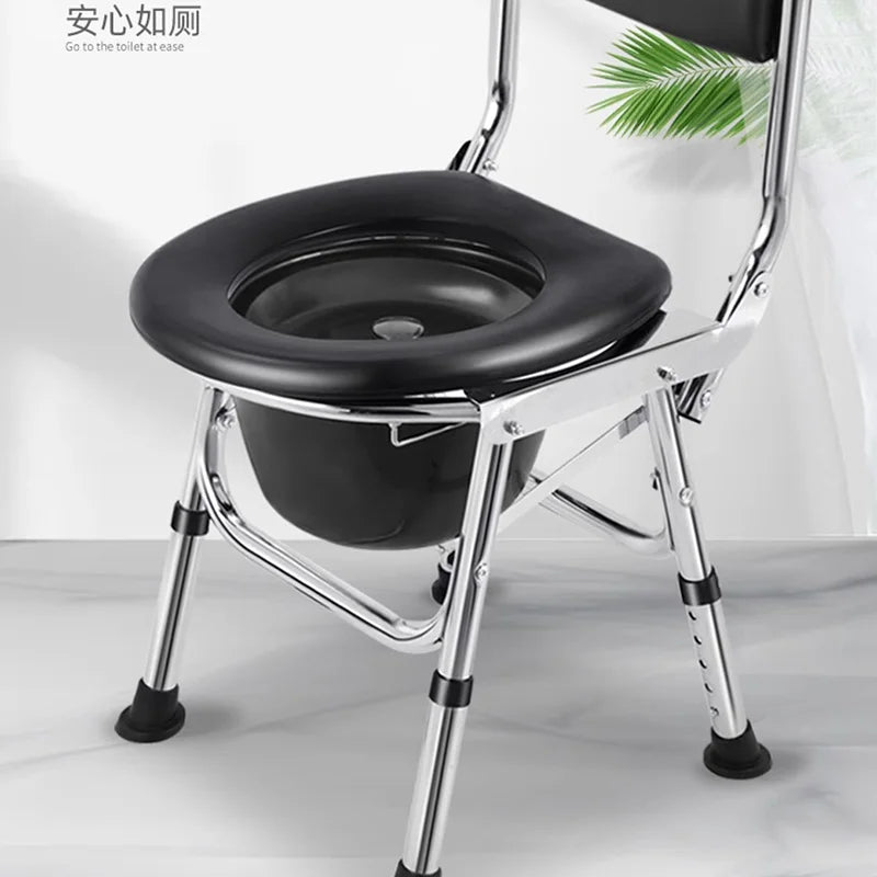 Comfortable Sitting Mobile Recliner Geriatric Chair with Tray Bathroom Bathtub Transfer Stool Krzesło Prysznicowe Toilet Seat