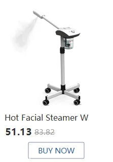 skin care whitening nano hot facial steamer warm mist ion steaner for face deep cleaning vaporizer ozone salon home spa sprayer 1