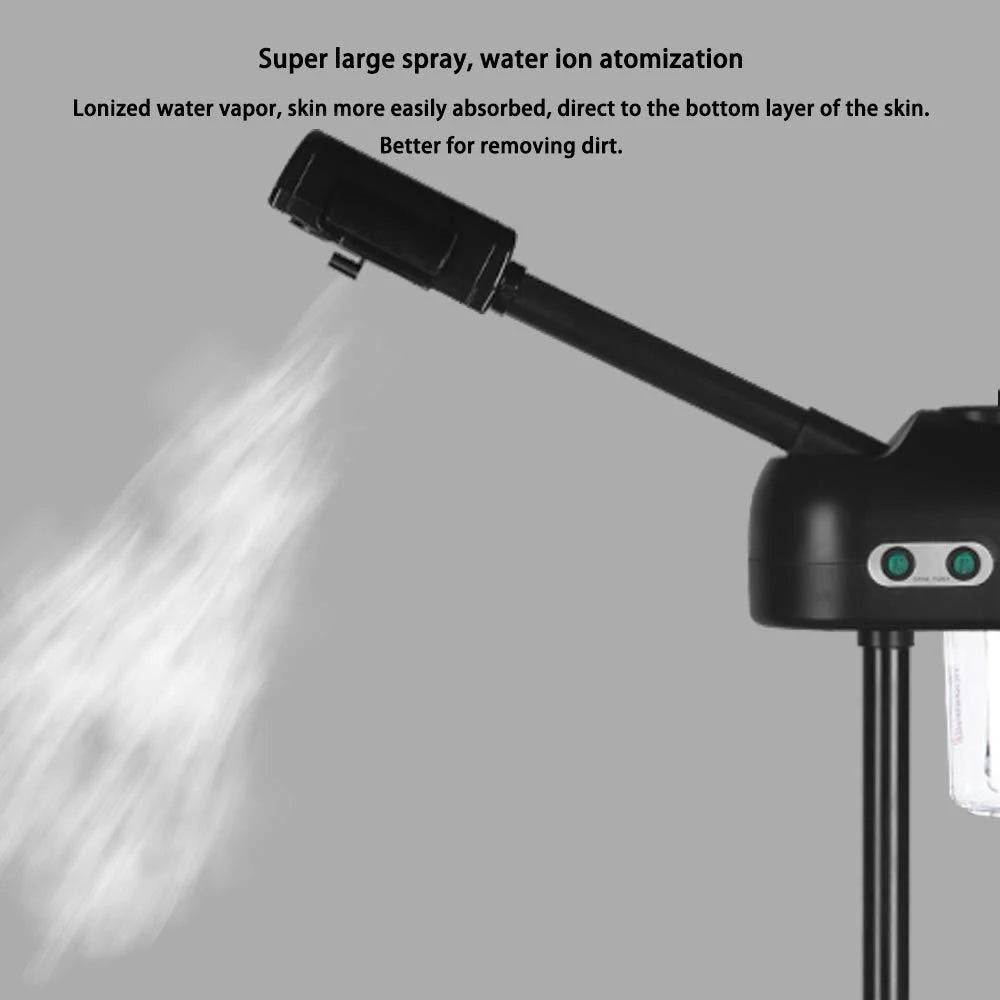 ozone hot facial steamer warm mist humidifier with for face deep cleaning vaporizer skin care whitening salon home spa sprayer