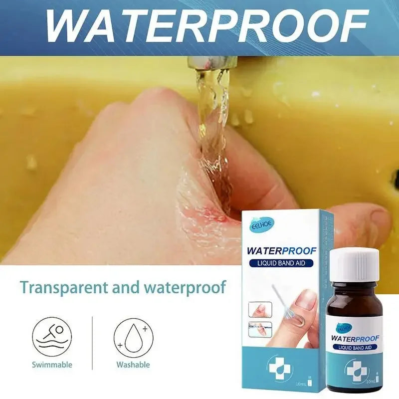 breathable and waterproof wound healing gel liquid bandage wound patch liquid band aid spray wound hemostatic glue