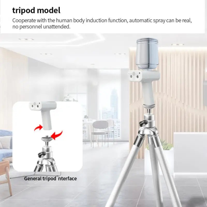 air humidifier nano steam blue light human body induction rechargeable portable beauty instrument disinfection machine 500ml