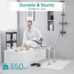Heavy Duty Sliding Shower Chair