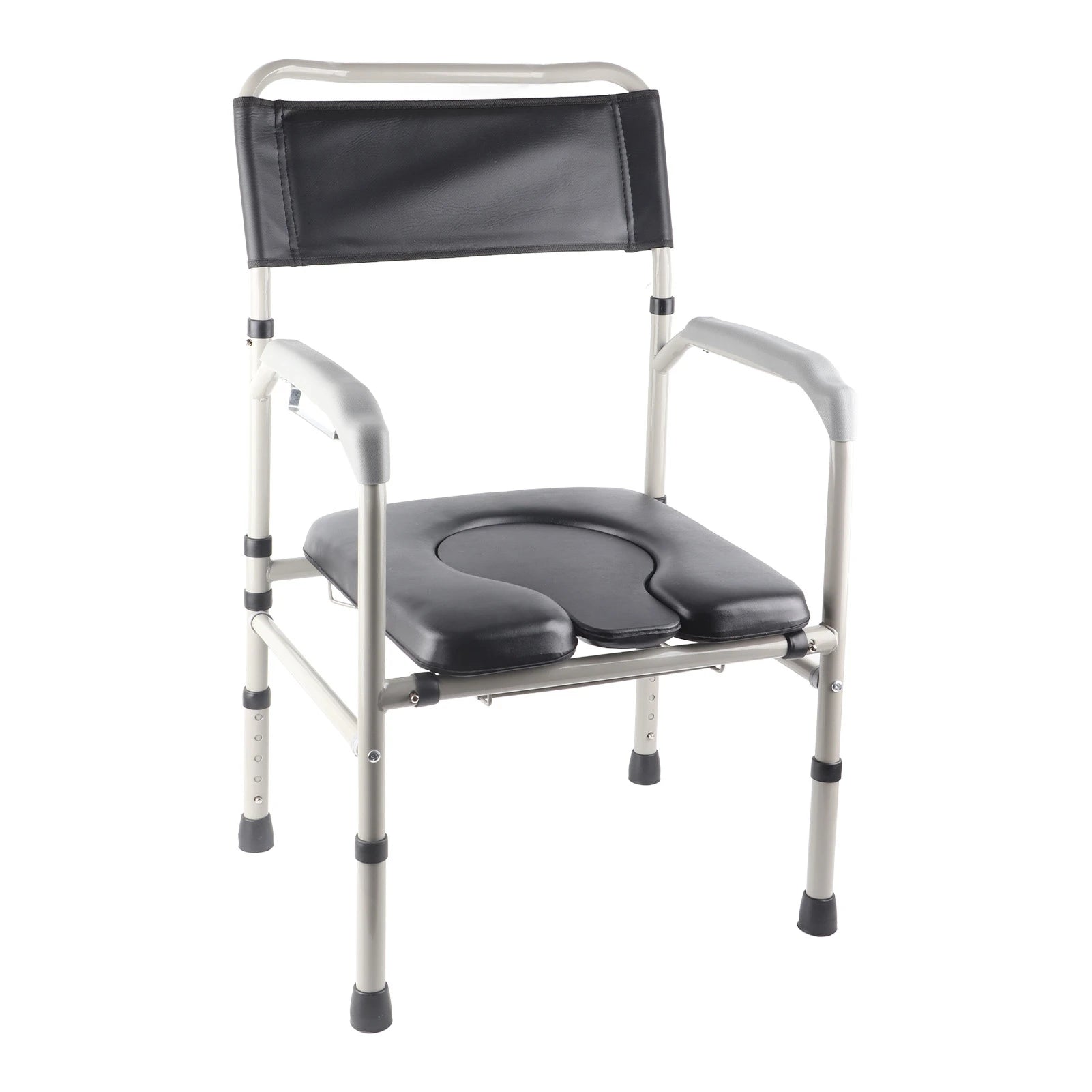 aluminum alloy adult toilet commode toilet chair bedside bathroom