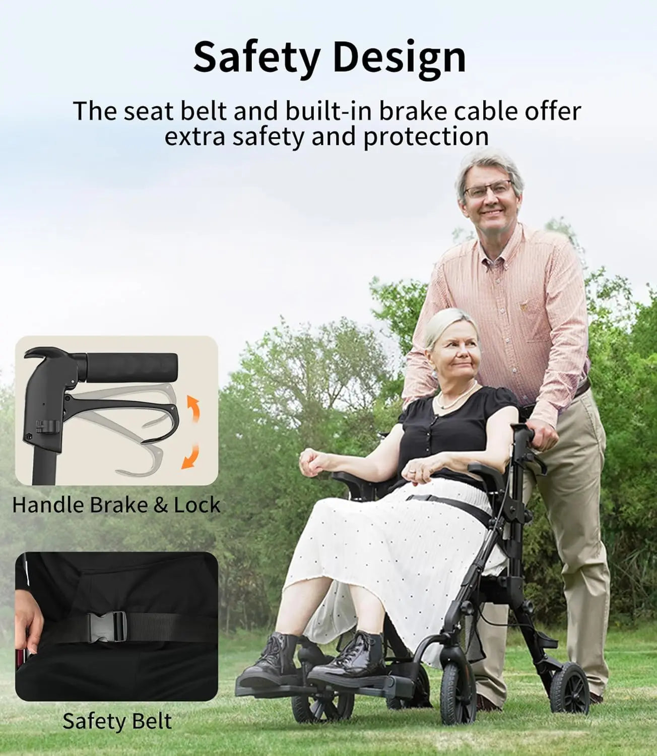 Rollator Walkers for Seniors with Seat