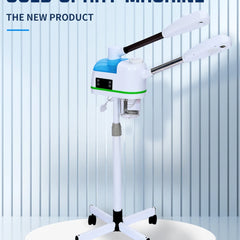 skin care whitening nano hot facial steamer warm mist ion steaner for face deep cleaning vaporizer ozone salon home spa sprayer 1