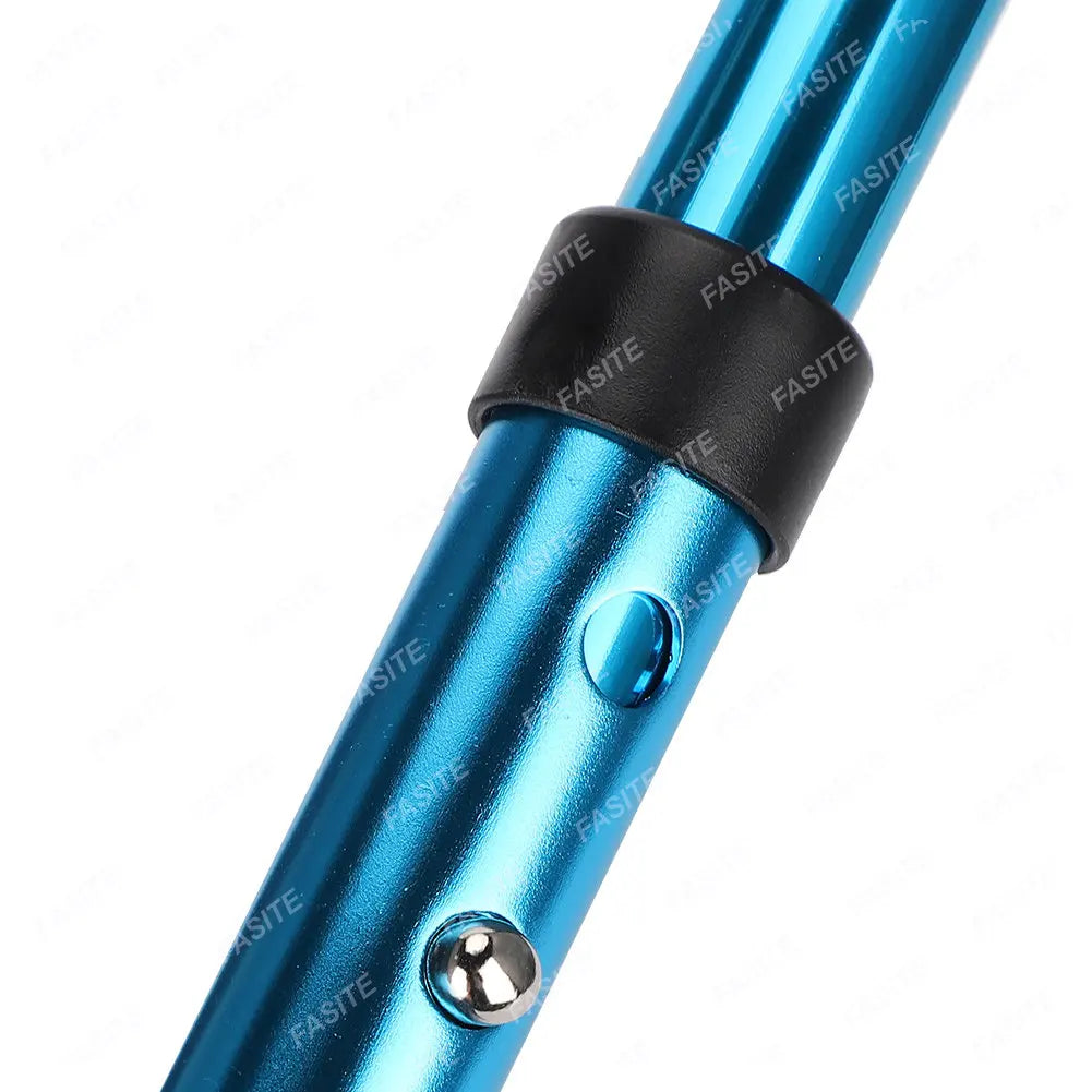 portable folding walking stick adjustable telescopic underarm cane crutch for seniors disabled trekking hiking poles canes care