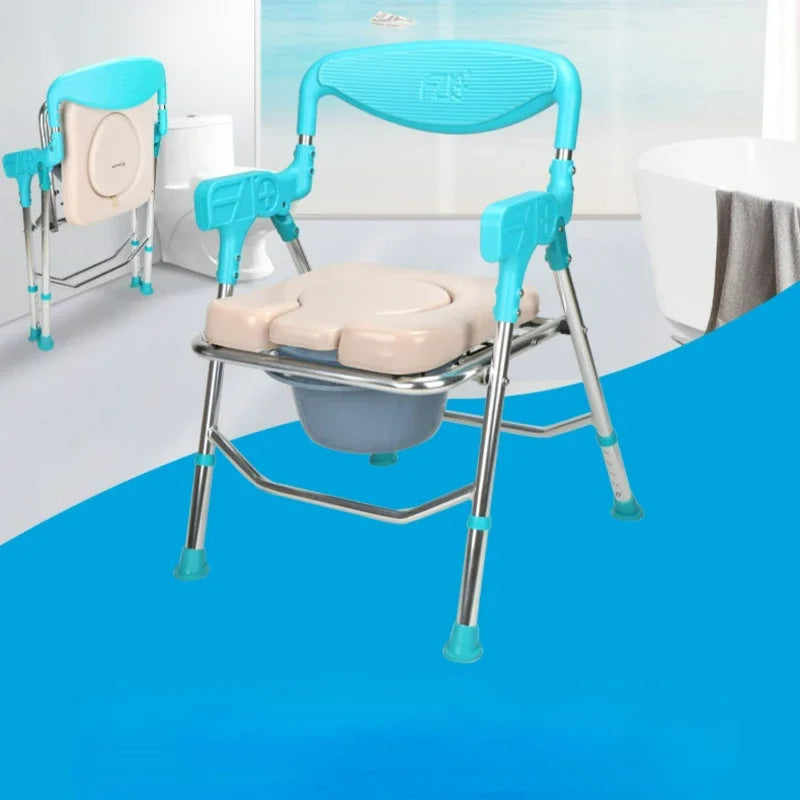 MultiFunctional Chair Aluminum Bath Seat Versatile Use Accessible Care Universal Bathroom Aid Bathing Assistance