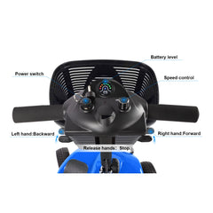 3/4 Wheel Mobility Scooters Electric Power Mobile Wheelchair for Seniors Adult with Basket Compact Duty Travel Scooter All Care Store