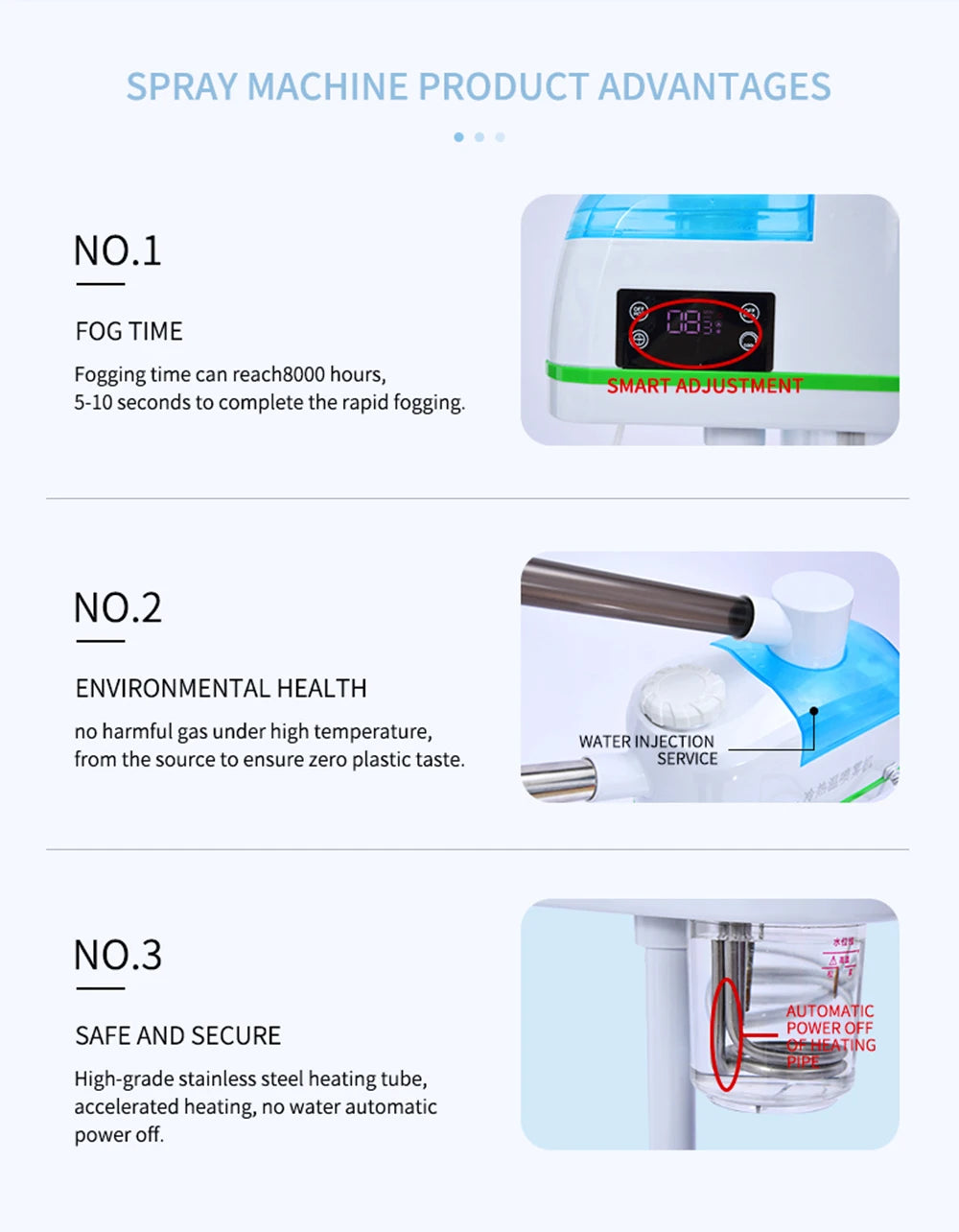 skin care whitening nano hot facial steamer warm mist ion steaner for face deep cleaning vaporizer ozone salon home spa sprayer 1