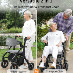 Rollator Walkers for Seniors with Seat