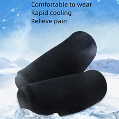 Elbow Ice Pack Hot & Cold Elbow Brace Gel Ice Wrap Compression Sleeve for Wrist Swelling Soreness Reduce Joint Pain Bruising