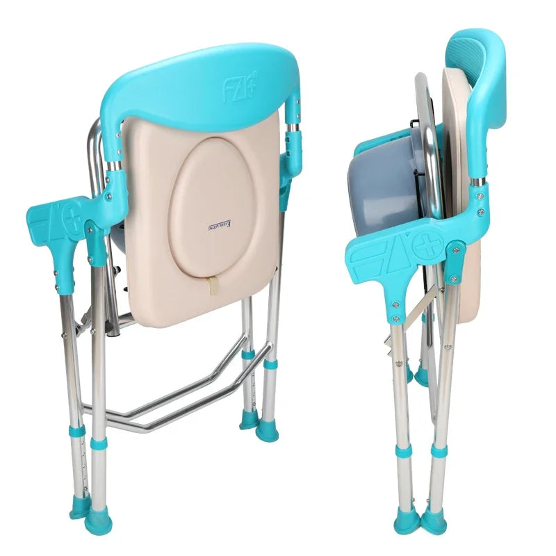 multifunctional chair aluminum bath seat versatile use accessible care universal bathroom aid bathing assistance