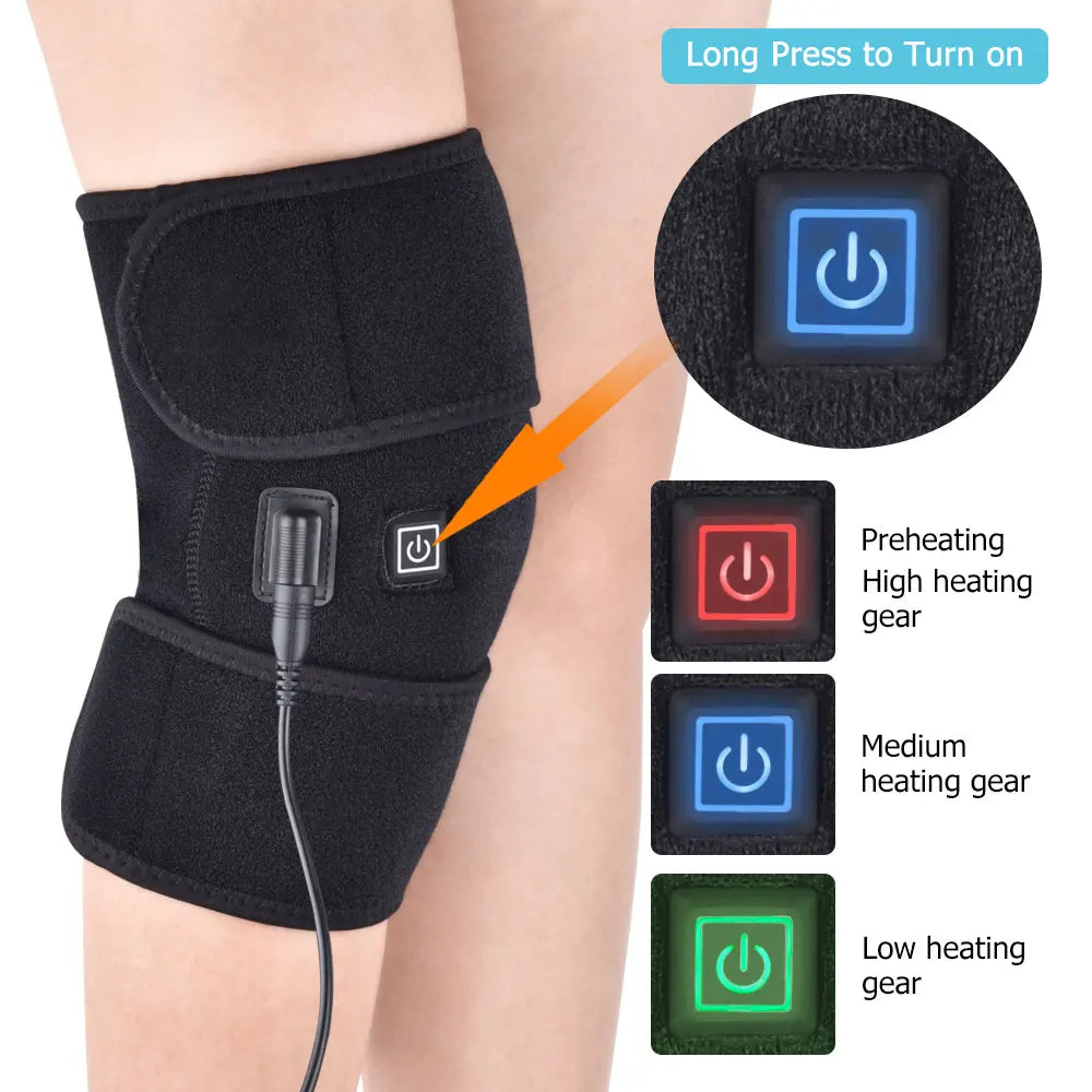 arthritis knee support brace infrared heating therapy kneepad pain relieve knee joint pain knee rehabilitation sports knee