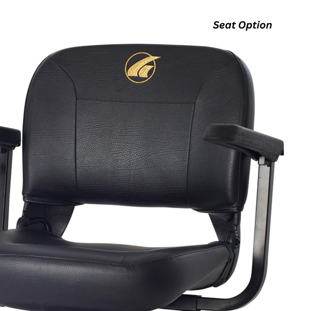 companiontm 3 wheel electric scooter arctic blue mid size