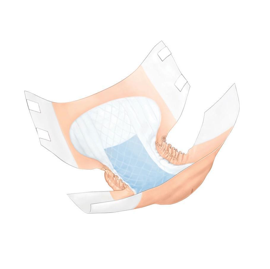 Unisex Adult Incontinence Brief PremierPro Quilted Super 2X-Large Disposable Heavy Absorbency, Packaging Type- Case