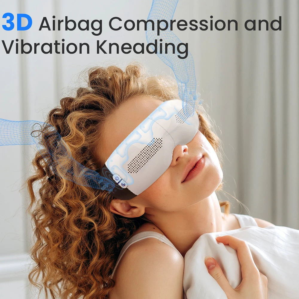 eye massage instrument vibration hot compress soothing visual eye moisturizer intelligent bluetooth adult eye mask eye protector
