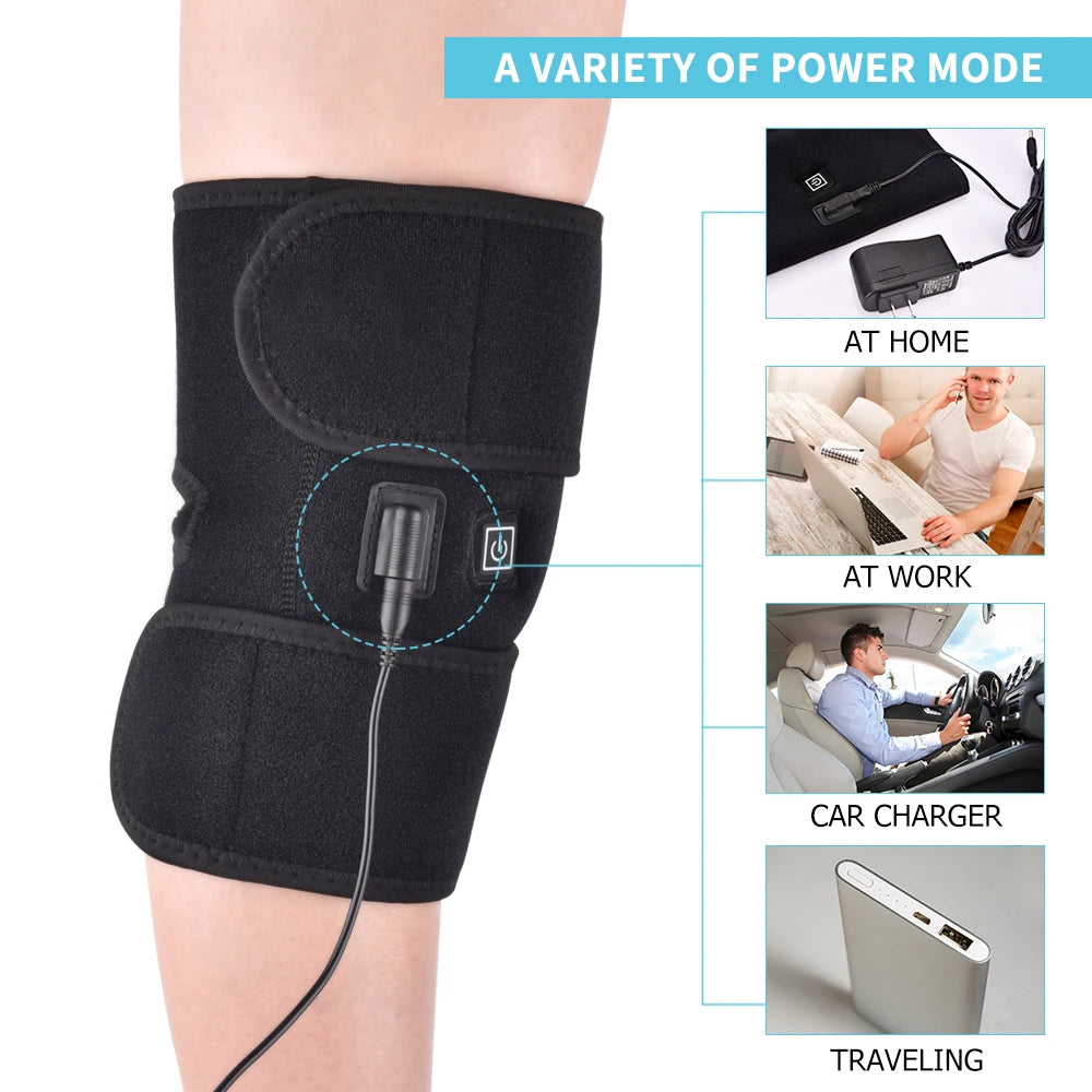 arthritis knee support brace infrared heating therapy kneepad pain relieve knee joint pain knee rehabilitation sports knee