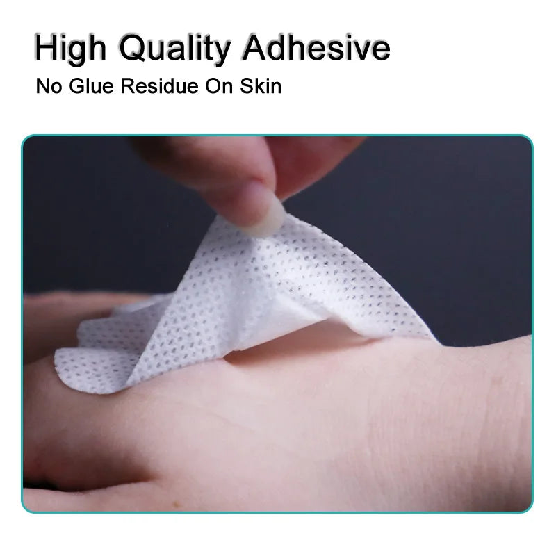 5pcs bordered guaze pad sterilized wound dressing waterproof adhesive wound plaster bandage sticker home travel first aid kit