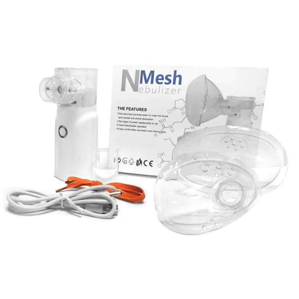 Atomizer USB Portable Handheld Silent Piezo Nebulizer Adult Humidifier Mist Sprayer Facial Steamer Perfect For Home Office