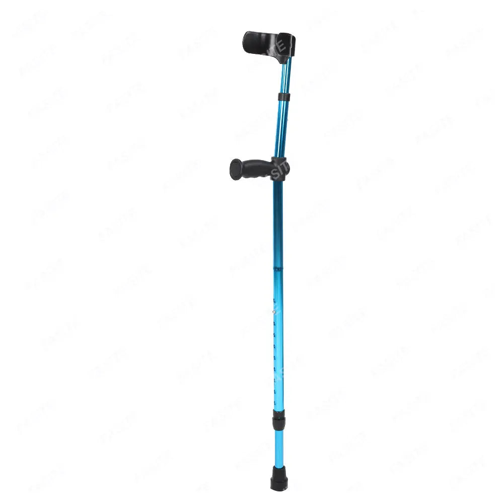 portable folding walking stick adjustable telescopic underarm cane crutch for seniors disabled trekking hiking poles canes care