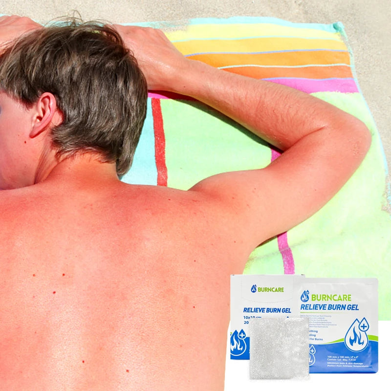 rescue emergency burn dressing burn care gel sunburn gel cooling soothing cream relieve scalds wound first aid accessories 1