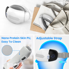 eye massage instrument vibration hot compress soothing visual eye moisturizer intelligent bluetooth adult eye mask eye protector