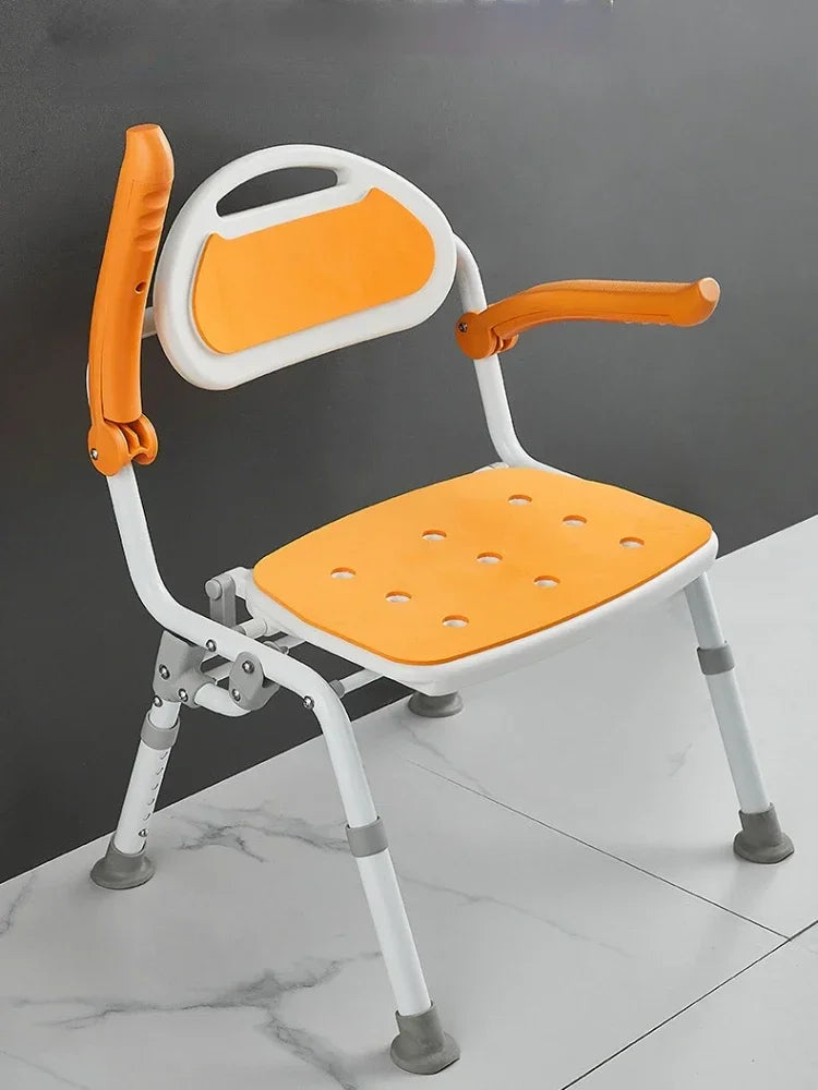 collapsible bath stool japanese antirollover nonslip chair for elderly and pregnant safe bathing comfort compact and secure