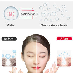 skin care whitening nano hot facial steamer warm mist ion steaner for face deep cleaning vaporizer ozone salon home spa sprayer 1