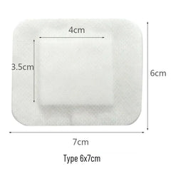 10pcs non woven medical adhesive hemostasis plaster wounds dressing band aid bandage sterilization wound first aid