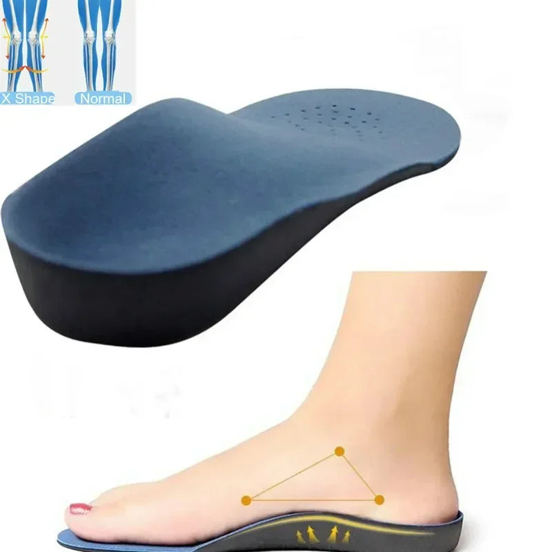 2Pcs Orthotic Gel High Arch Support Insoles Gel Pad EVA Arch Support Flat Feet Women / Men