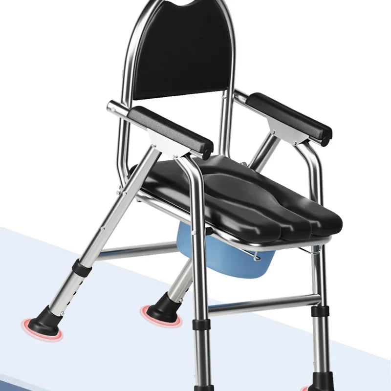 Elderly Chair Stool Toilet Footrest Older Adult Bath Folding Portable Pliable Shower Bathroom Use Tabouret De Douche Furniture